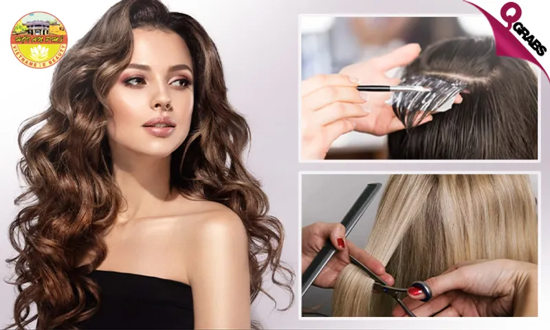 Transform Your Hair: Root Color, Haircut & Treatment!